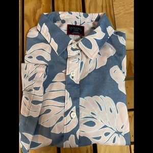 - UNTUCKit Floral Short Sleeve Button Down